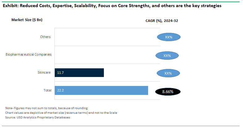 Personal Care Contract Manufacturing Sales by Application